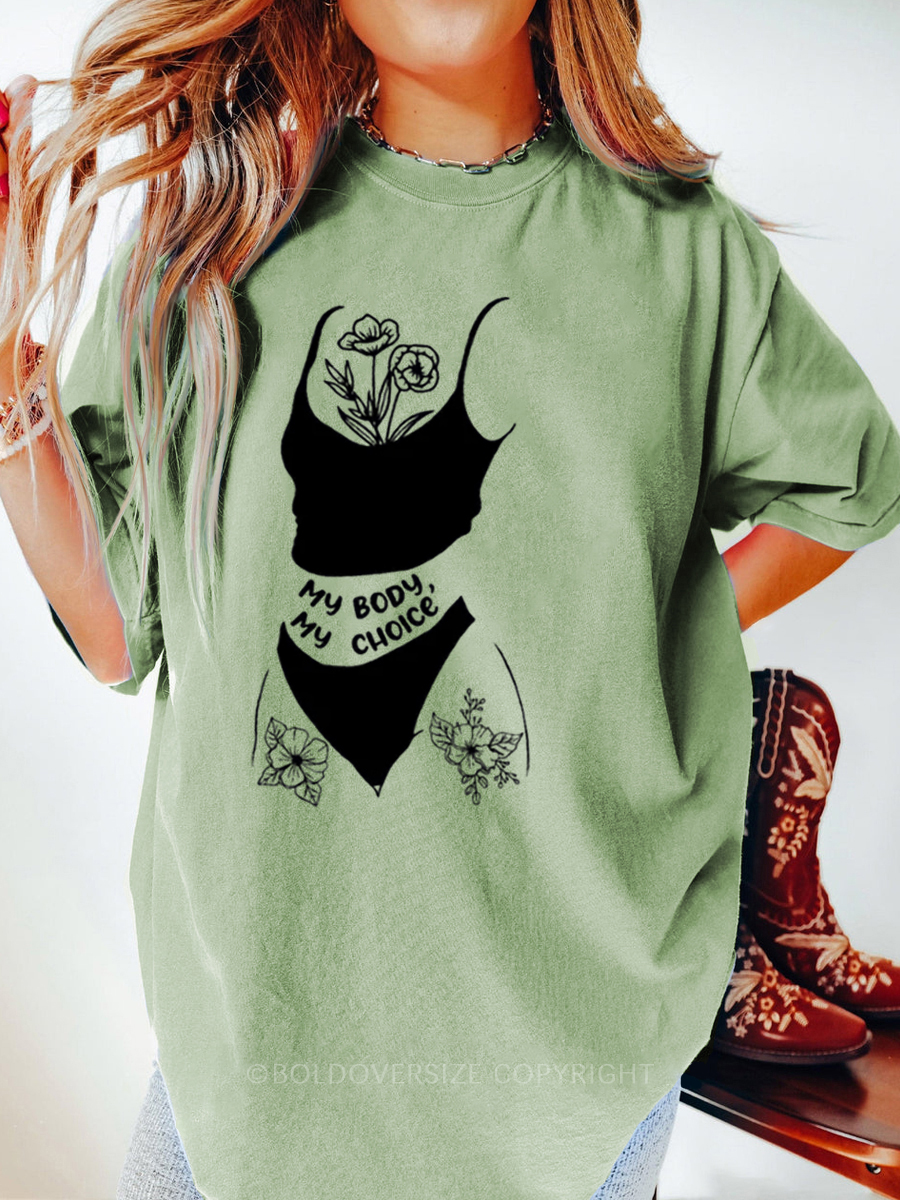 Vintage My Body My Choice Tee
