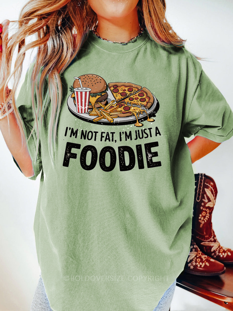 Vintage I'm Not Fat Tee