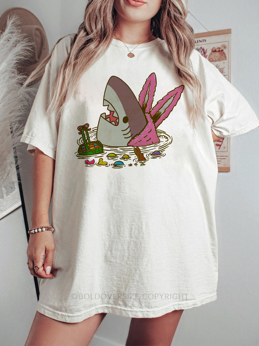 Vintage Easter Shark Tee