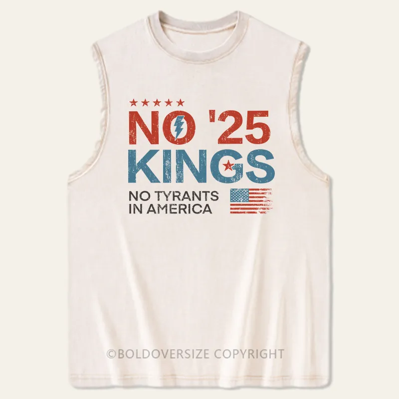 Vintage No Kings No Tyrants Washed Tank