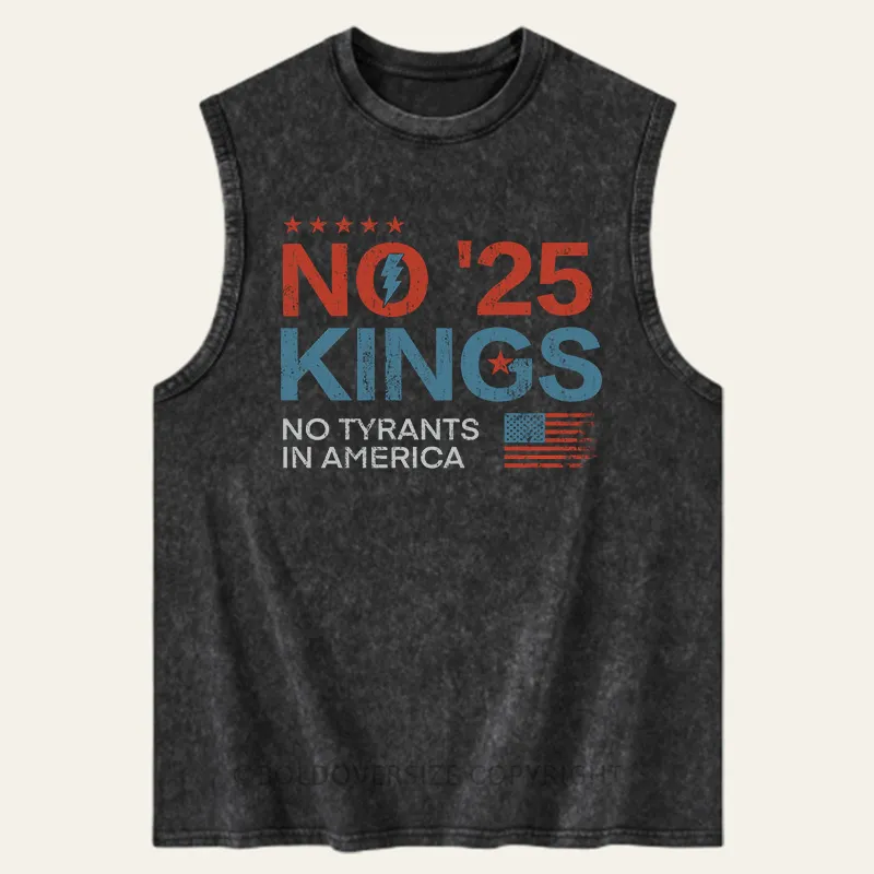 Vintage No Kings No Tyrants Washed Tank