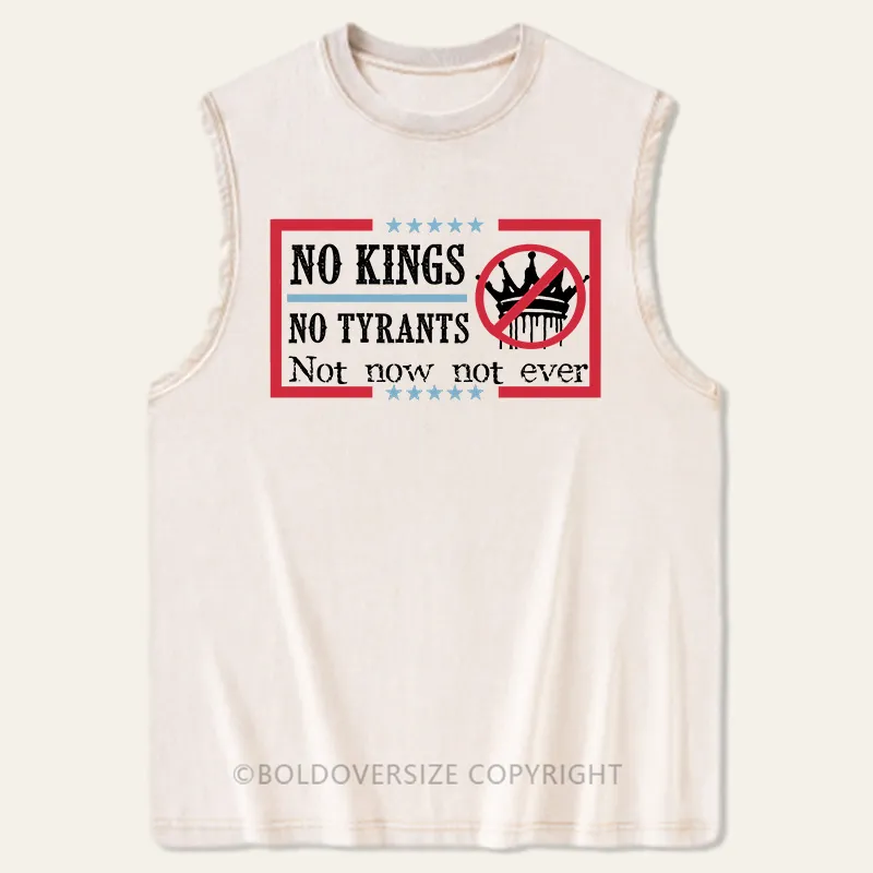 Vintage No Kings No Tyrants Washed Tank