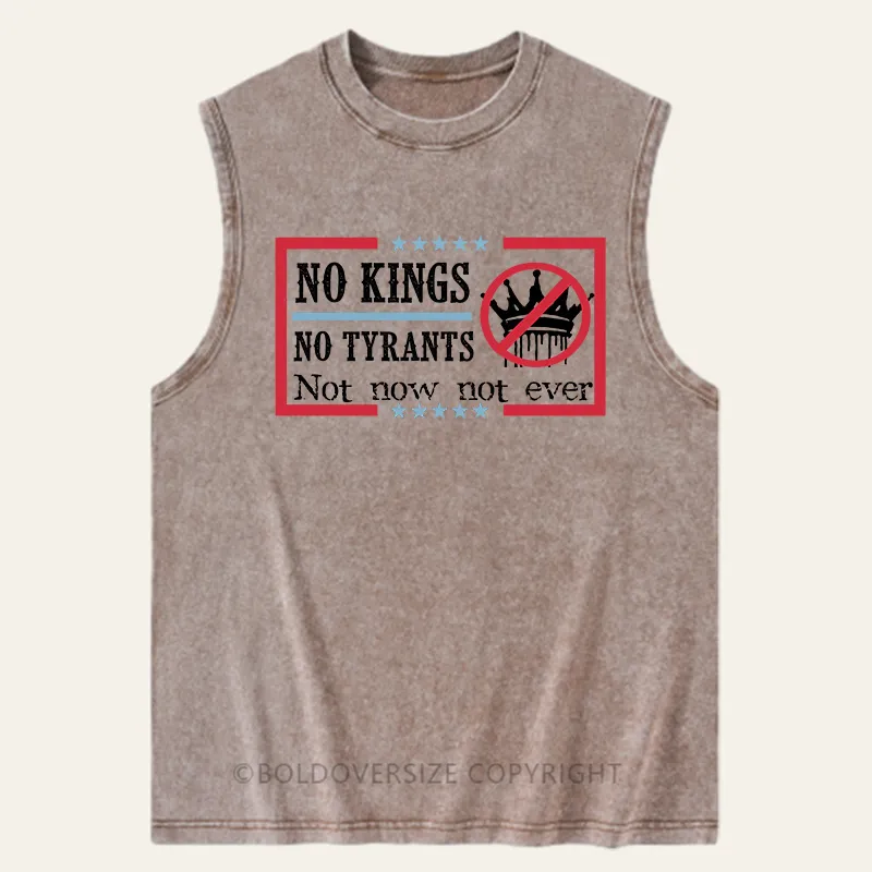 Vintage No Kings No Tyrants Washed Tank