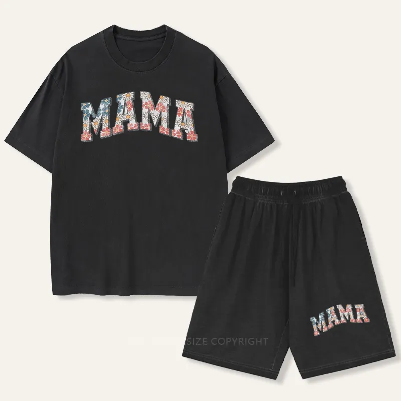 Vintage American Mama Gradient Washed Suit