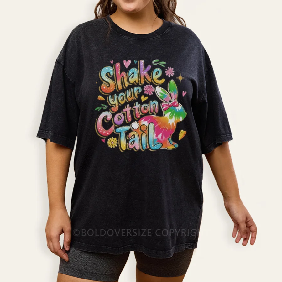 Vintage Shake Your Cotton Tail Washed T-Shirt