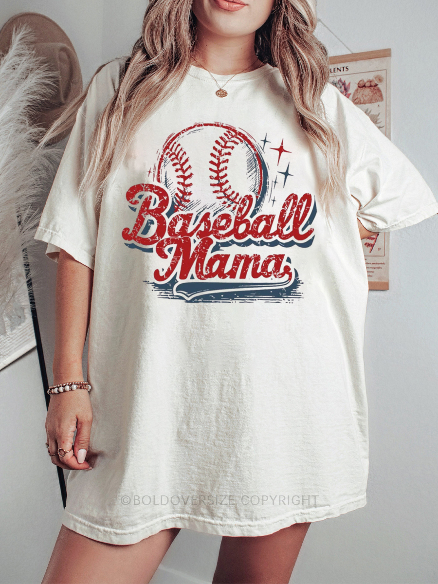 Vintage Baseball Mama Tee
