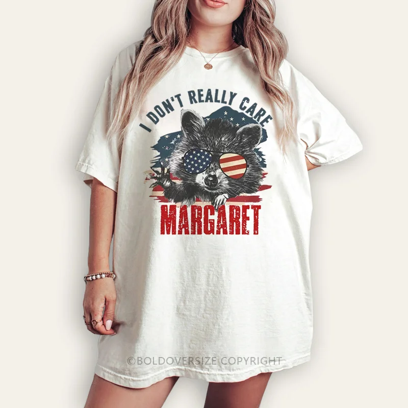 Vintage I Dont Really Care Margaret Tee