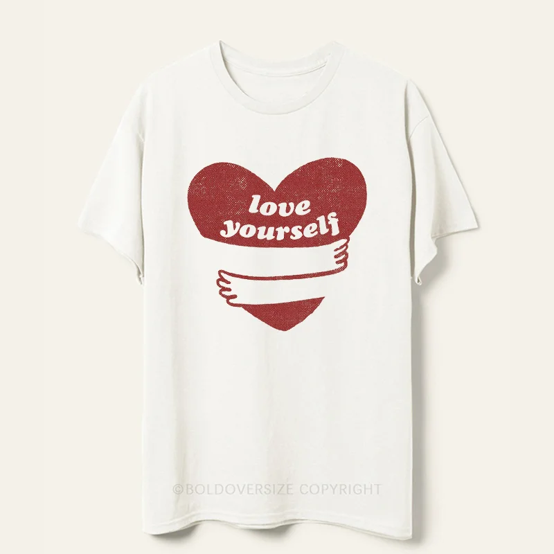 Vintage Love Yourself Tee