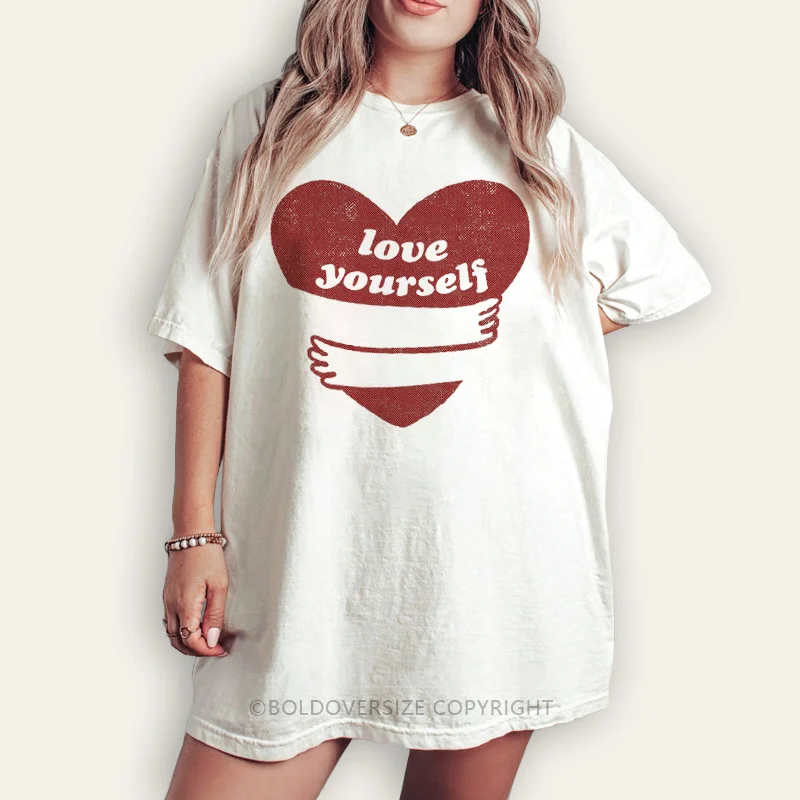 Vintage Love Yourself Tee