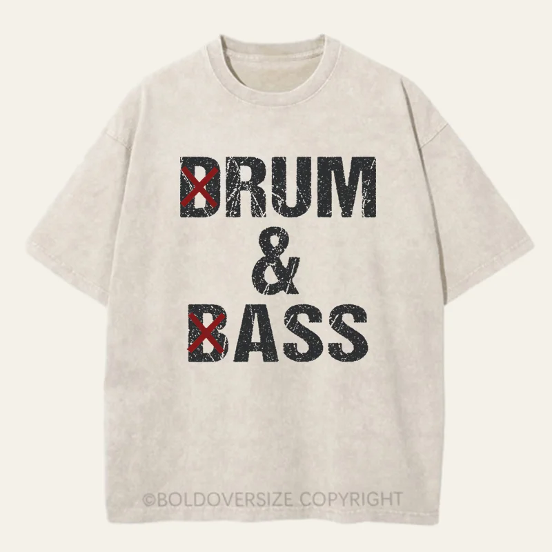 Vintage Brum And Bass Washed T-Shirt