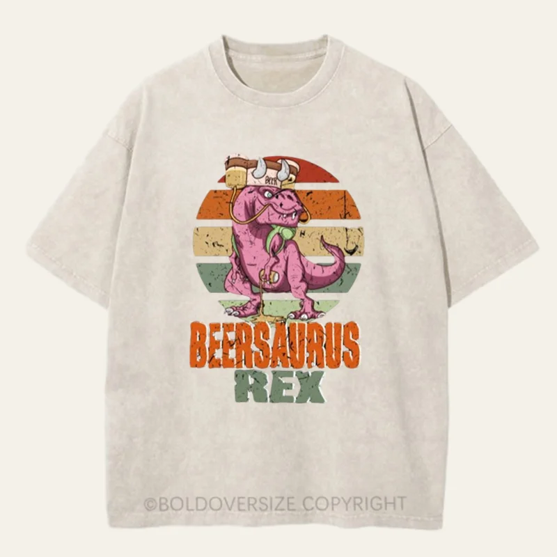 Vintage Beersaurus Washed T-Shirt
