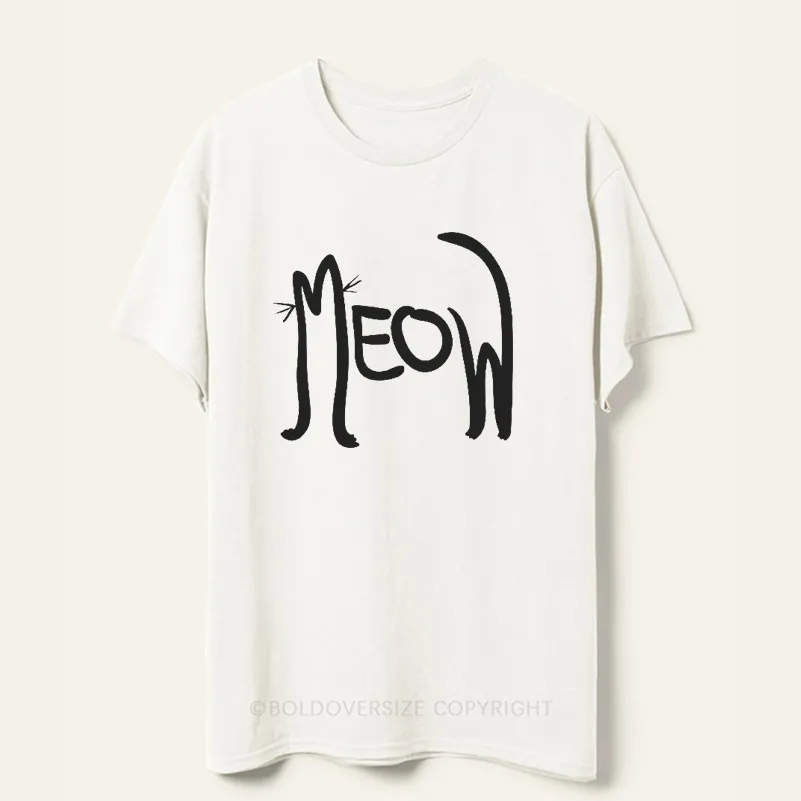 Vintage Meow Tee