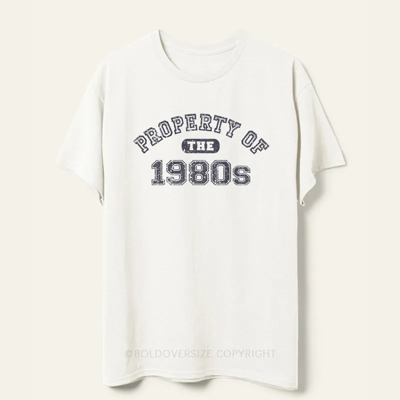 Vintage Property Of The 1980S Tee