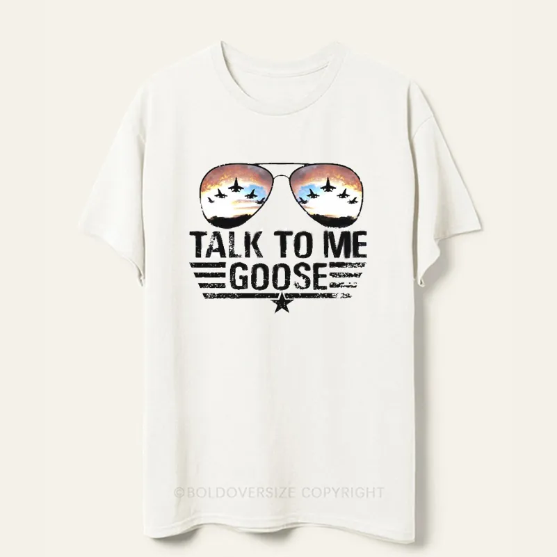 Vintage Talk To Me Goose Tee
