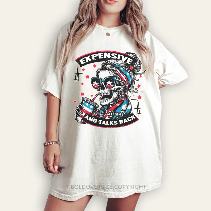 Vintage Born Free But Now I'M Expensive Tee