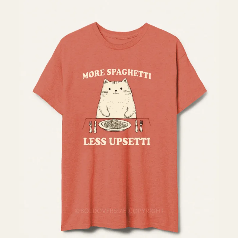 Vintage More Spaghetti Less Upsetti Tee