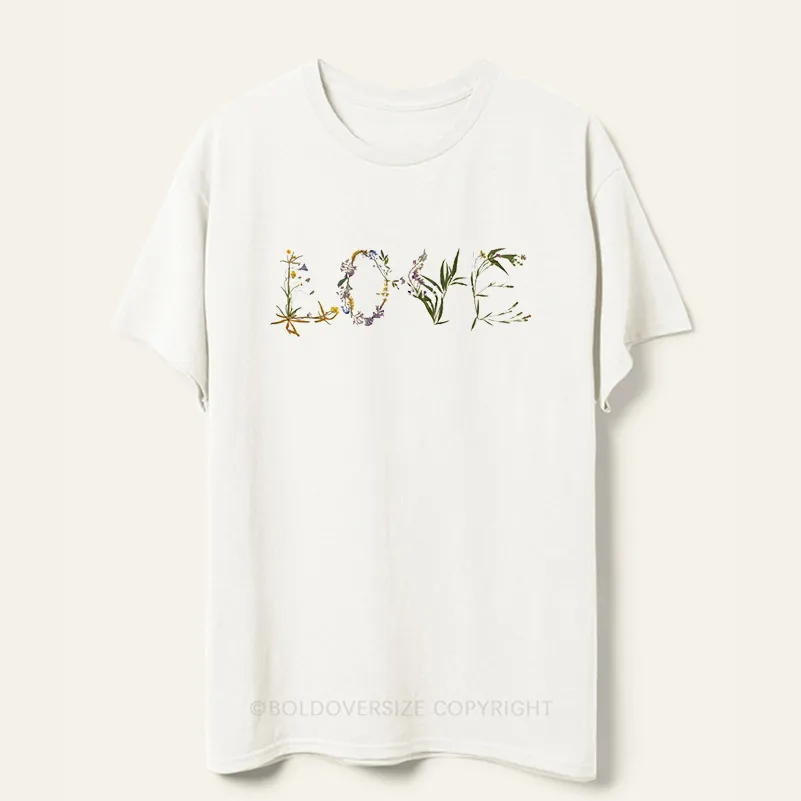 Vintage Love Floral Tee