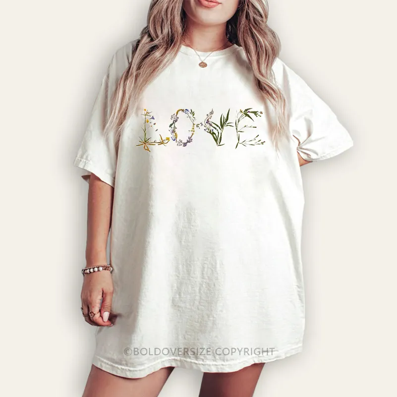 Vintage Love Floral Tee