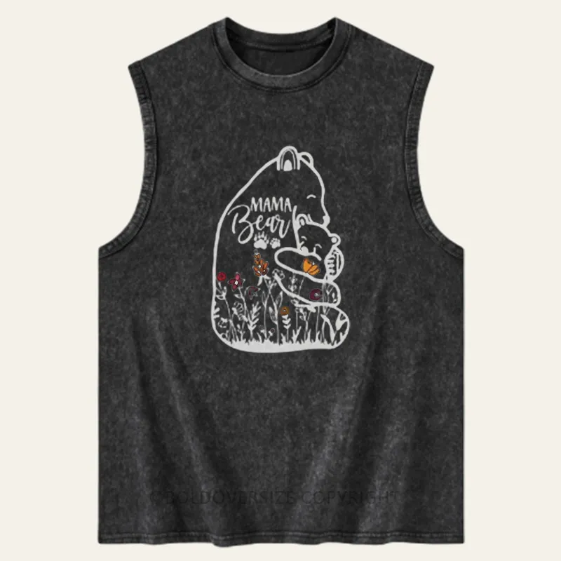 Vintage Mama Bear Washed Tank