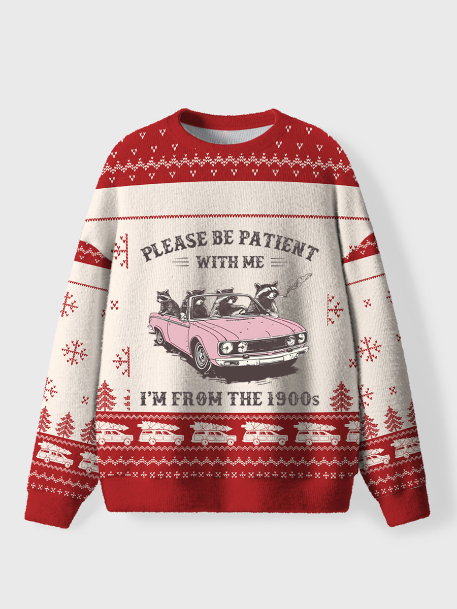 Vintage Please Be Patient With Me I'M From The 1900S Ugly Sweater