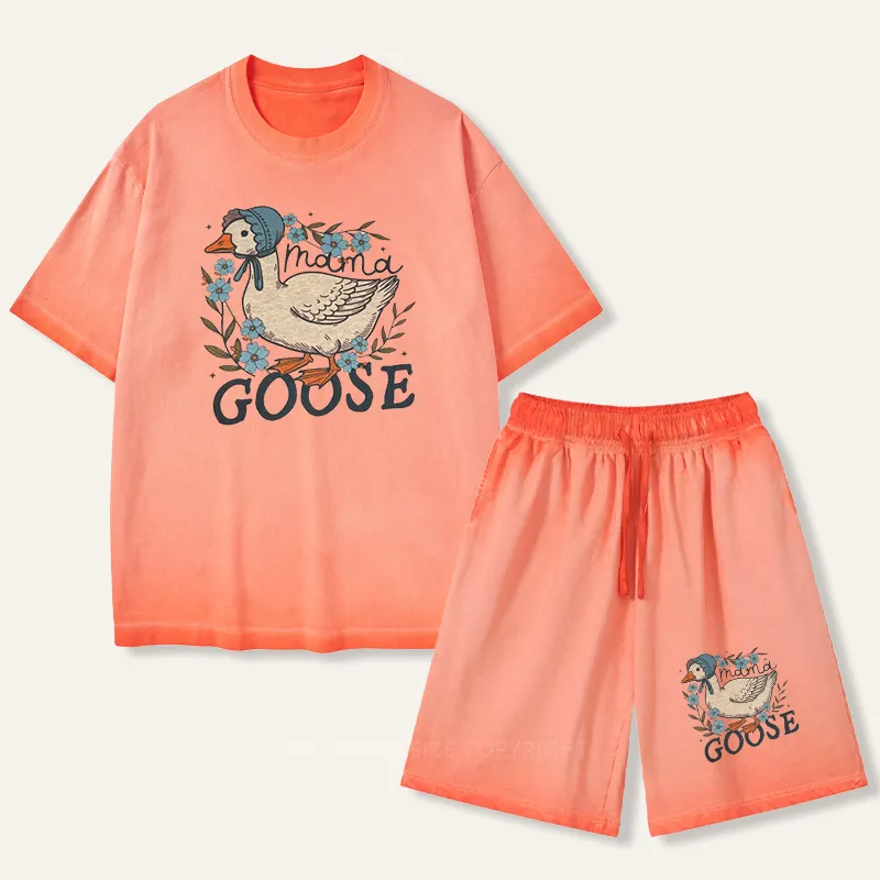 Vintage Mama Goose Gradient Washed Suit