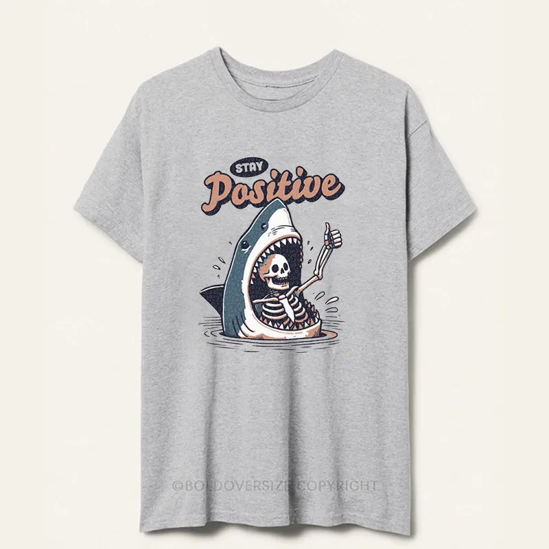 Vintage Stay Positive Tee