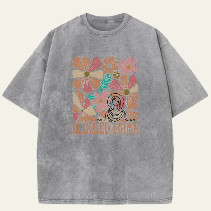 Vintage Stay Positive Washed T-Shirt