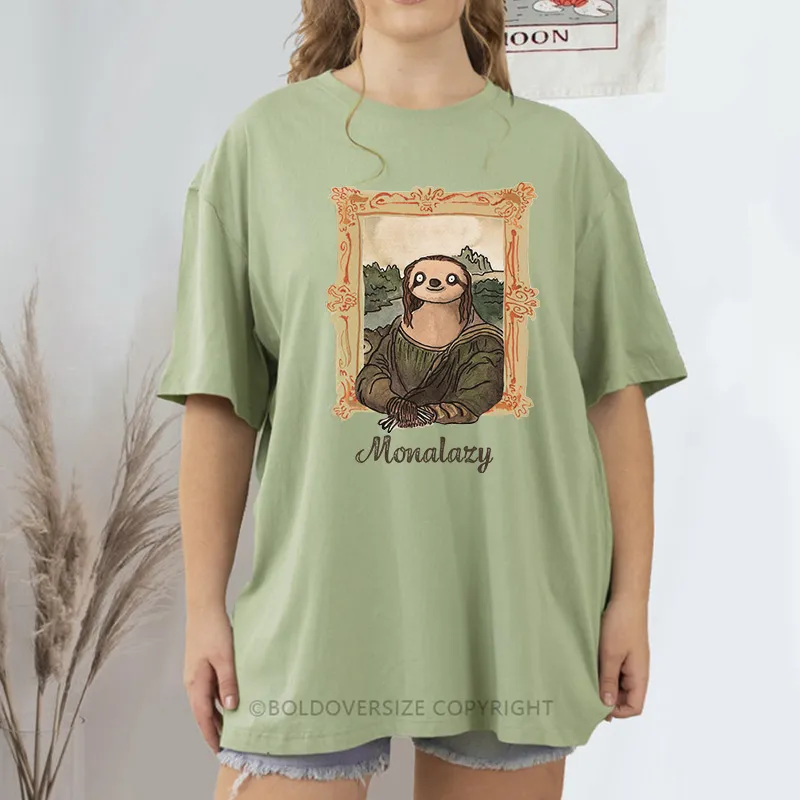 Vintage Monalazy Tee