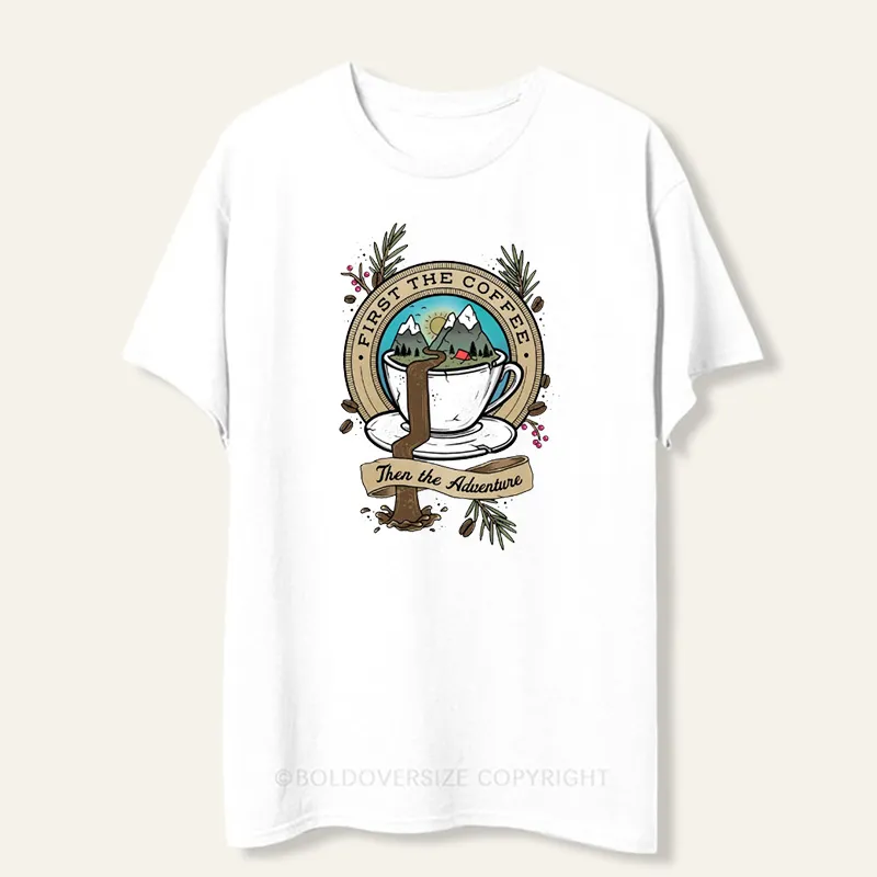 Vintage First The Coffee Tee