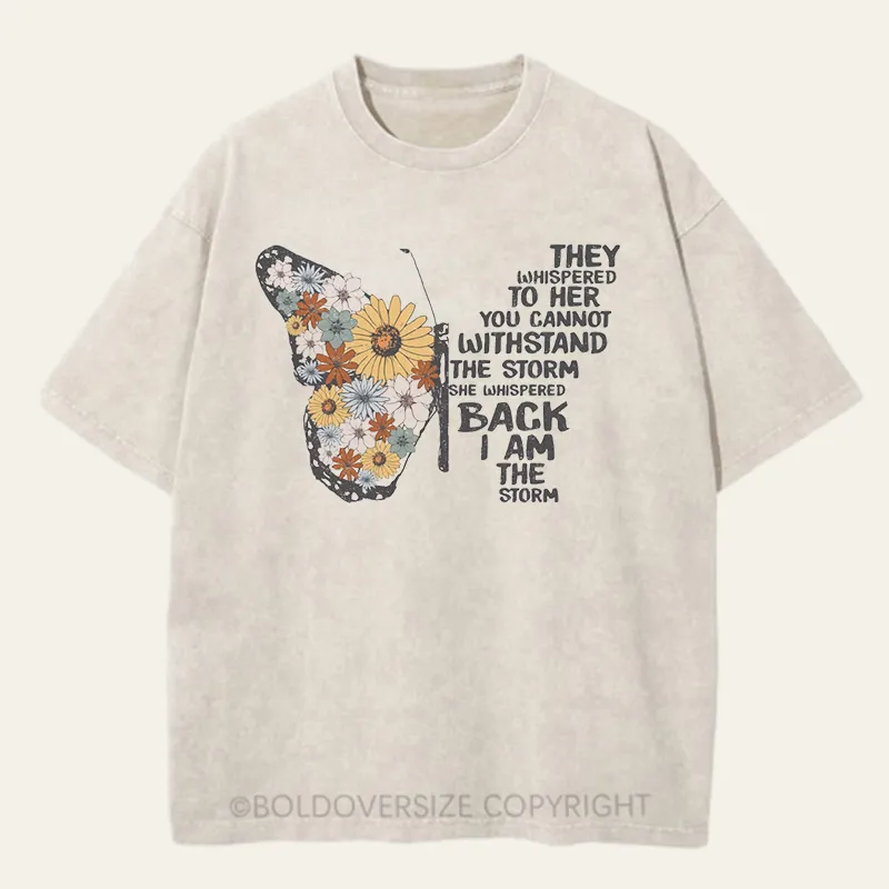 Vintage I Am The Storm Washed T-Shirt