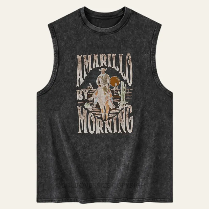 Vintage Amarillo By Morning Washed Tank