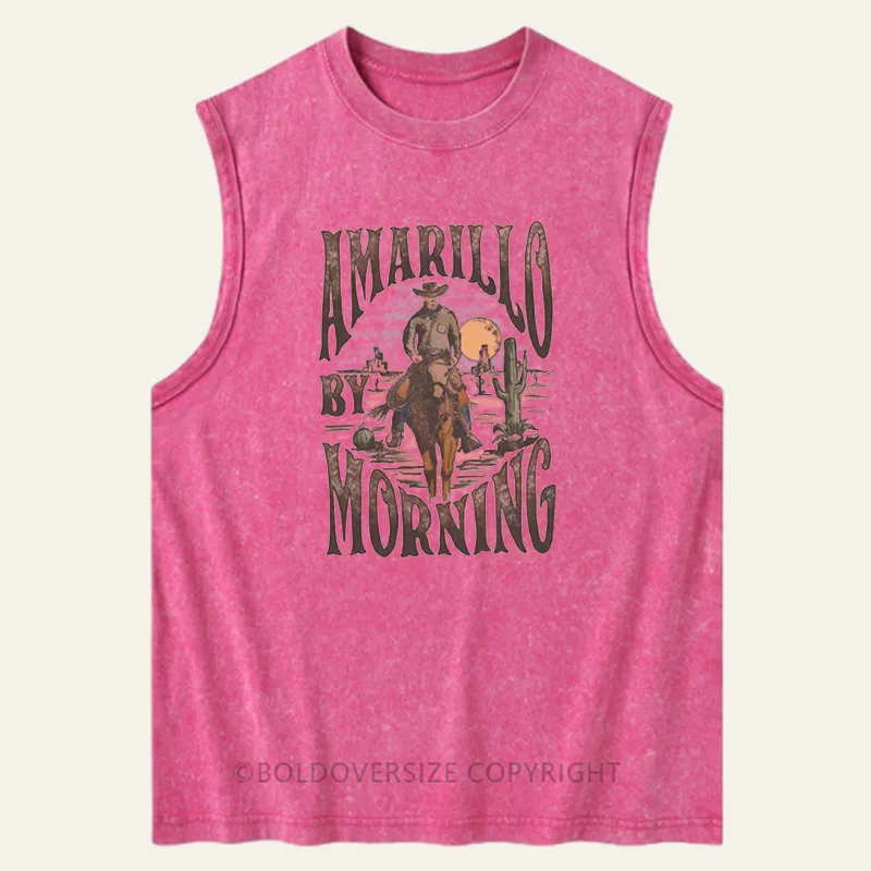 Vintage Amarillo By Morning Washed Tank