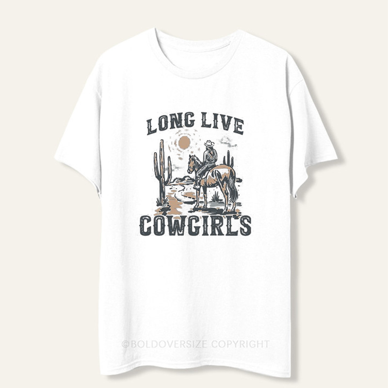 Vintage Long Live Howdy Tee