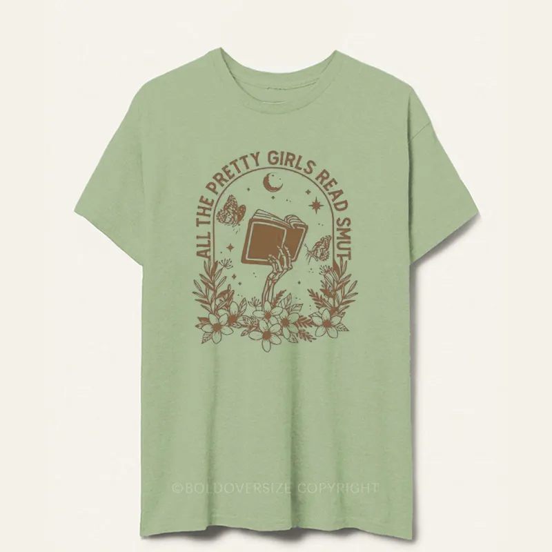 Vintage All The Pretty Girls Read Smut Tee
