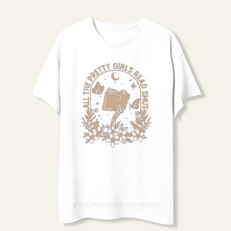 Vintage All The Pretty Girls Read Smut Tee