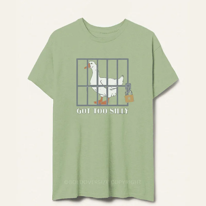 Vintage Got Too Silly Tee