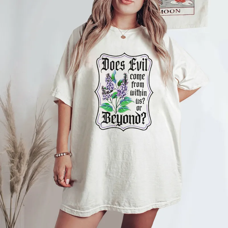Vintage Does Evil Come From Within Us Or From Beyond Tee