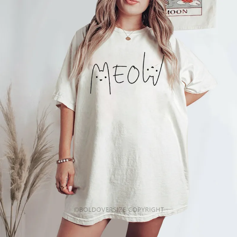 Vintage Meow Tee