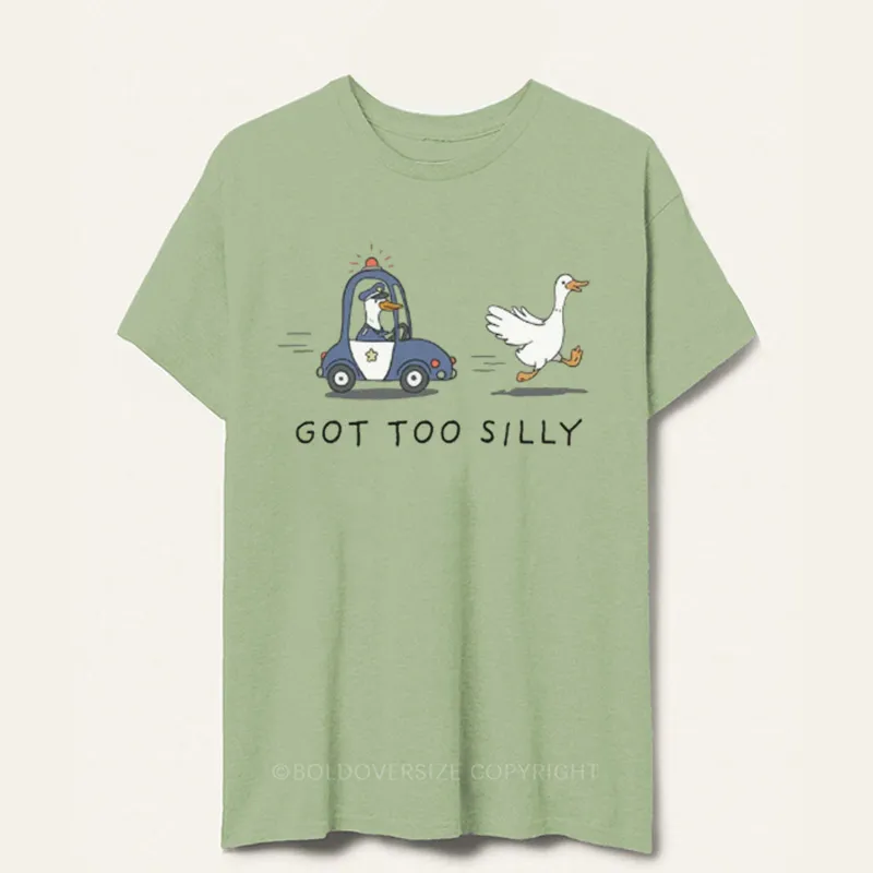 Vintage Got Too Silly Tee