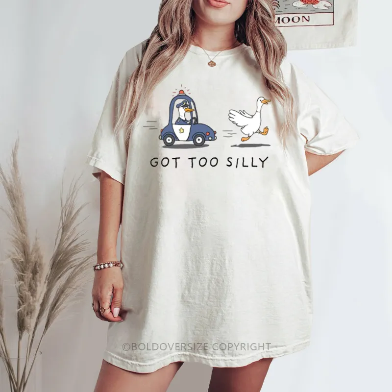 Vintage Got Too Silly Tee