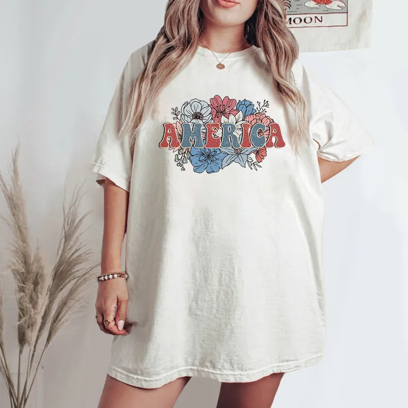 Vintage America Floral Tee