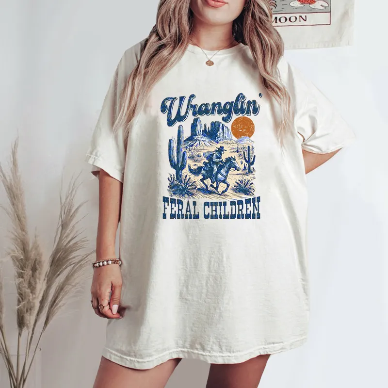 Vintage Wranglin' Feral Children Tee