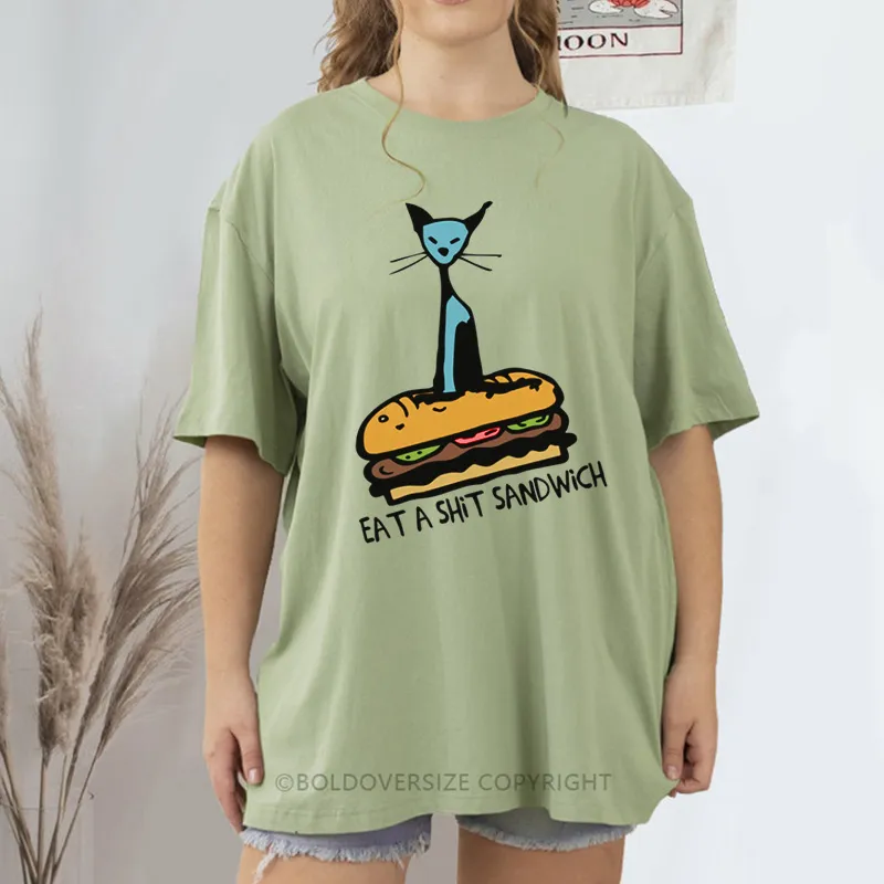 Vintage Eat A Shit Sandwich Tee