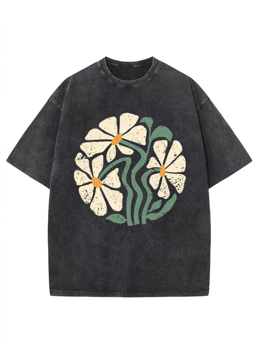 Vintage Daisy Washed T-Shirt