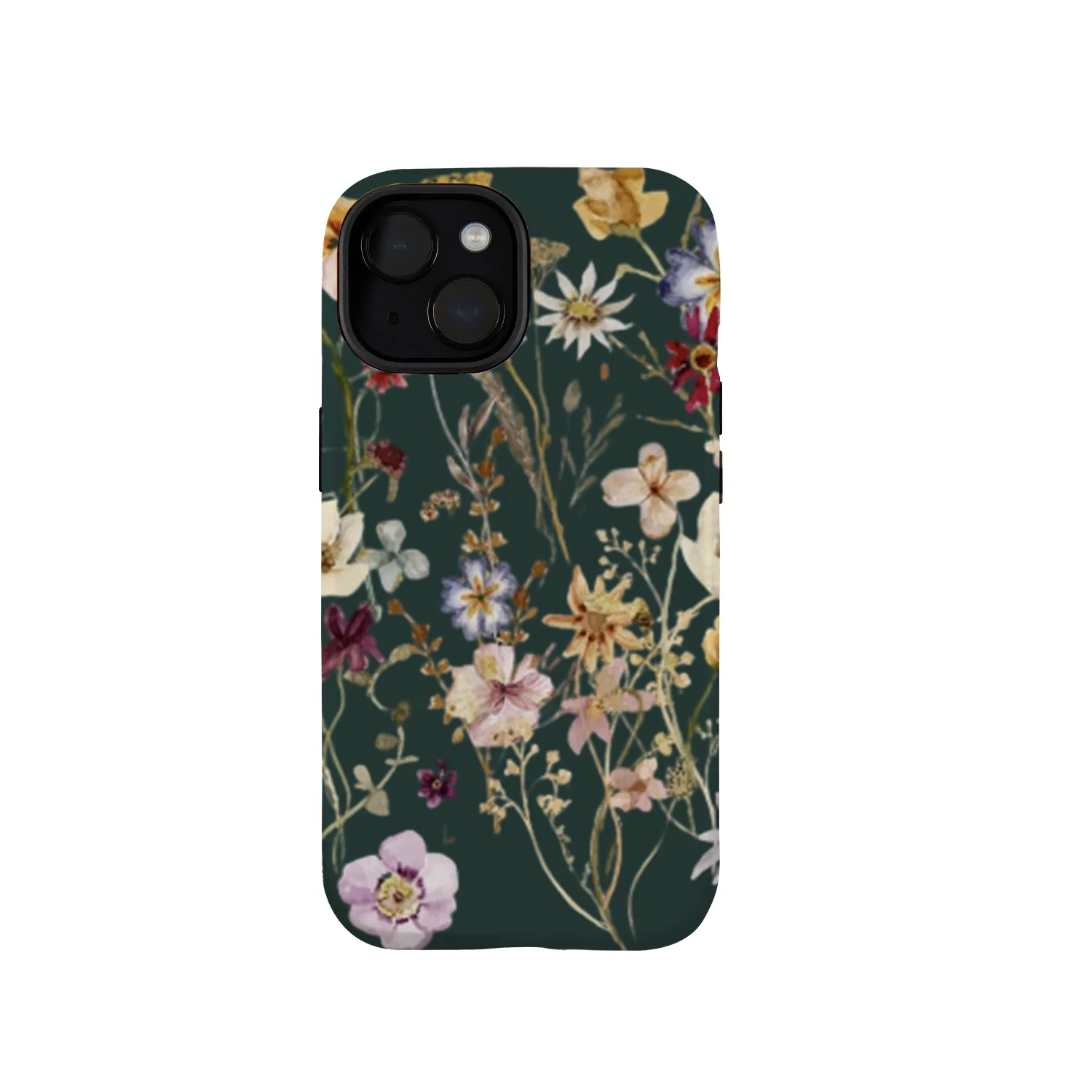 Clover Meadow Pressed Flower Phone Case