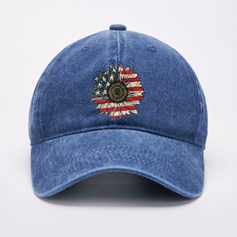 Vintage Daisy Washed Cap