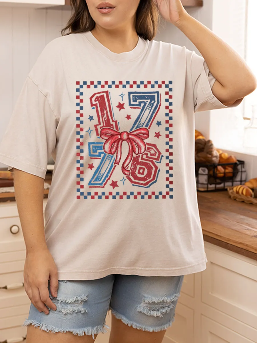 Vintage 1776 Oversize Washed T-Shirt