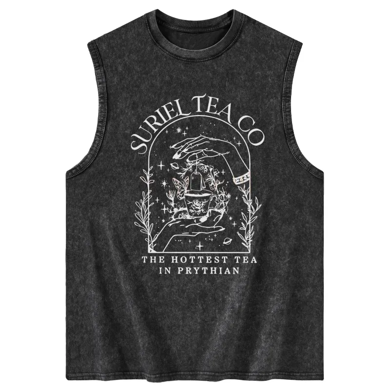 Vintage Suriel Tea Co Washed Tank