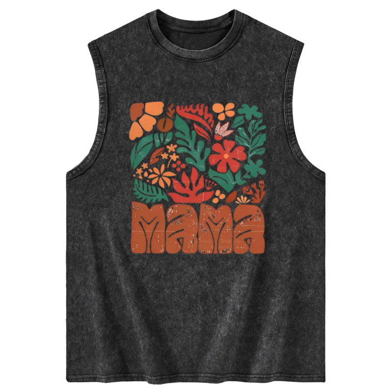 Vintage Boh Floral Mama Washed Tank
