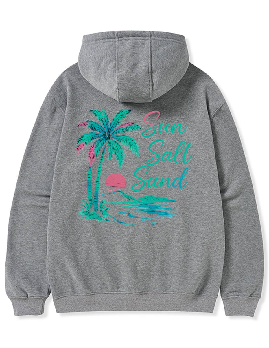 Vintage Sun Salt Sand Zip Hoodie
